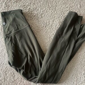 lululemon athletica Olive Green Leggings